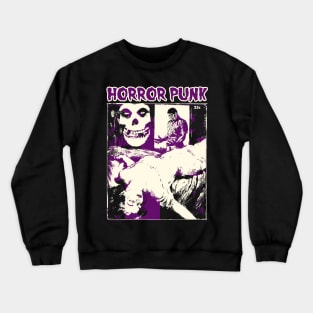 classic horror punk Crewneck Sweatshirt